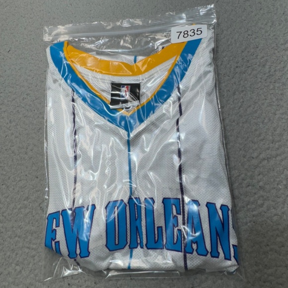 New‎ Orleans Hornets Chris Paul Basketball Jersey Men 2XL XXL White CP3 Adidas - Picture 13 of 13